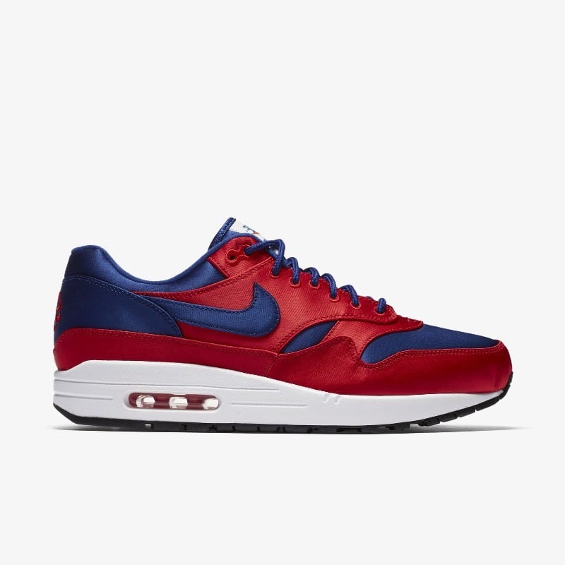 Nike Air Max 1 Satin Red Blue AO1021 600 Grailify